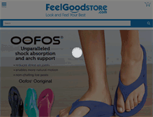 Tablet Screenshot of feelgoodstore.com
